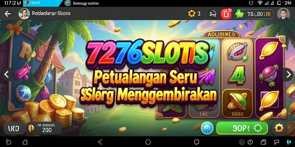 Gameplay seru 7276SLOTS yang memikat dengan petualangan eksotik.