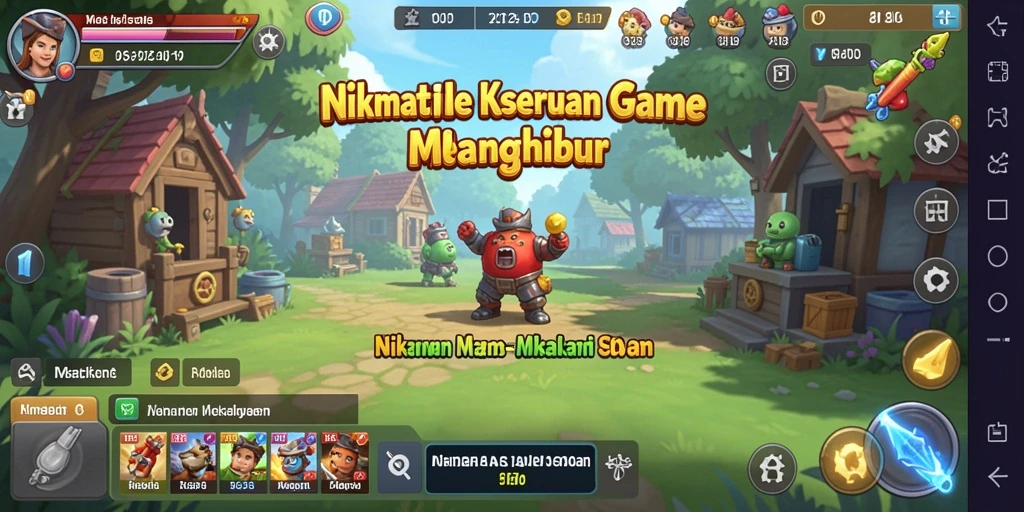 Tampilan gameplay 8ID yang seru dan interaktif.