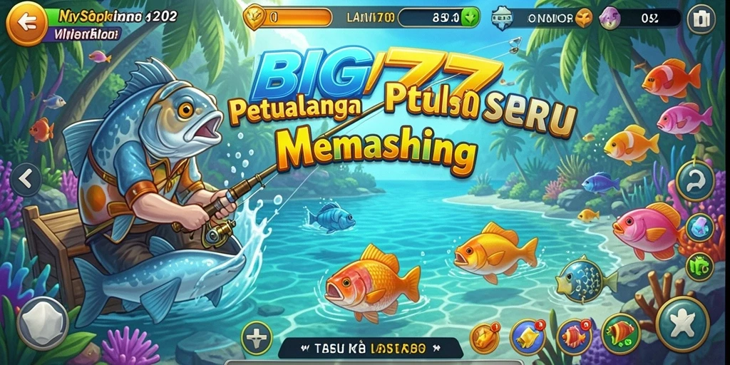 Gameplay seru memancing ikan besar di BIG777.