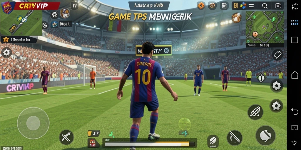 Tampilan gameplay seru dari CR7VIP dalam aksi TPS.