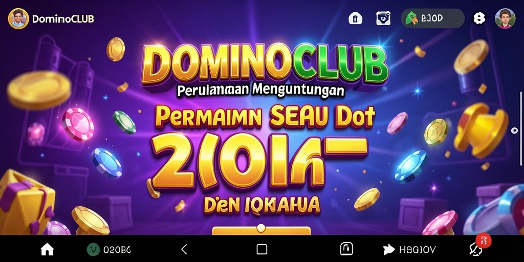 Tampilan gameplay menarik dari DOMINOCLUB saat putaran Slot berlangsung.