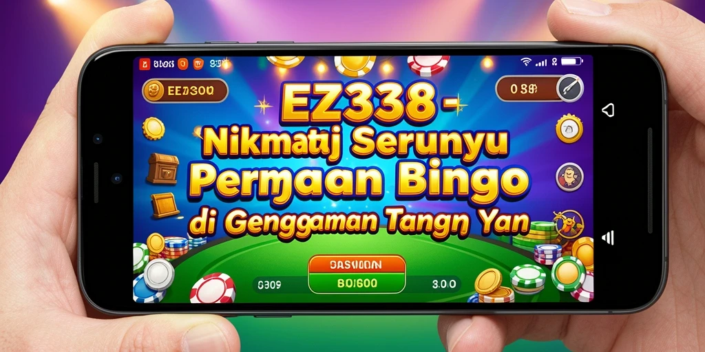 Tampak antarmuka permainan Bingo yang mendebarkan di EZ338.