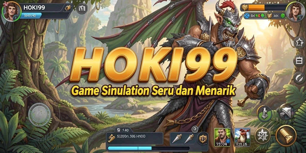 Tampilan gameplay HOKI99 yang seru dan interaktif.