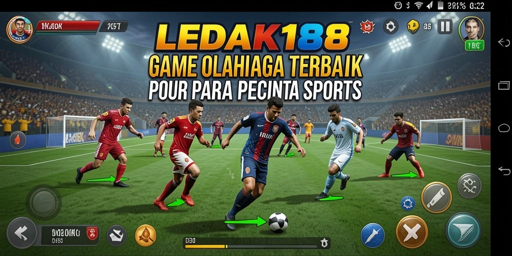 Tangkapan layar utama <strong>LEDAK188</strong> menampilkan momen seru dalam pertandingan olahraga.