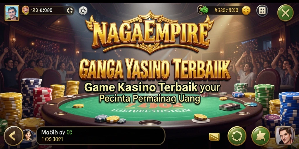 Tampilan menarik dari gameplay Kasino NAGAEMPIRE dengan berbagai pilihan permainan.