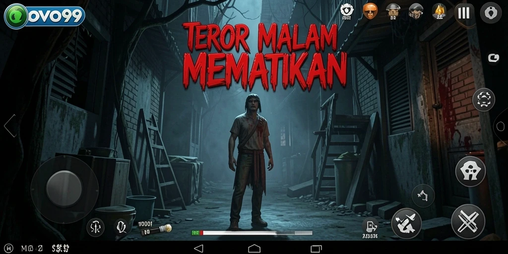 Gameplay OVO99 yang penuh ketegangan dan kengerian.