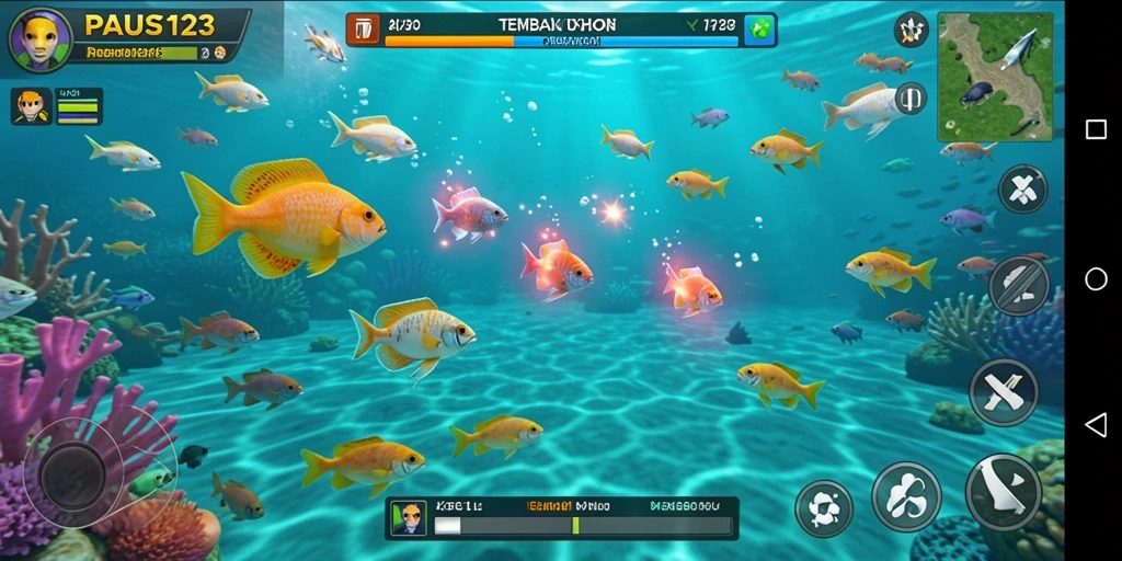 Tampilan gameplay PAUS123 yang seru dan mendebarkan.