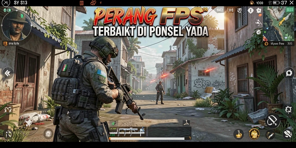 Tangkapan layar dari gameplay mendebarkan S13 di medan perang.