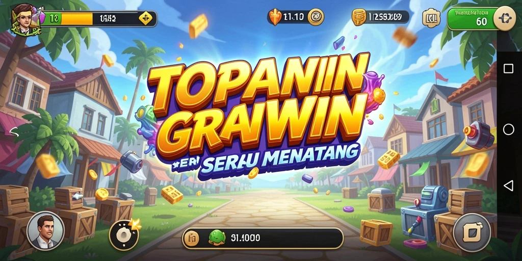 Tampilan gameplay menantang di TOPANWIN, penuh aksi seru.